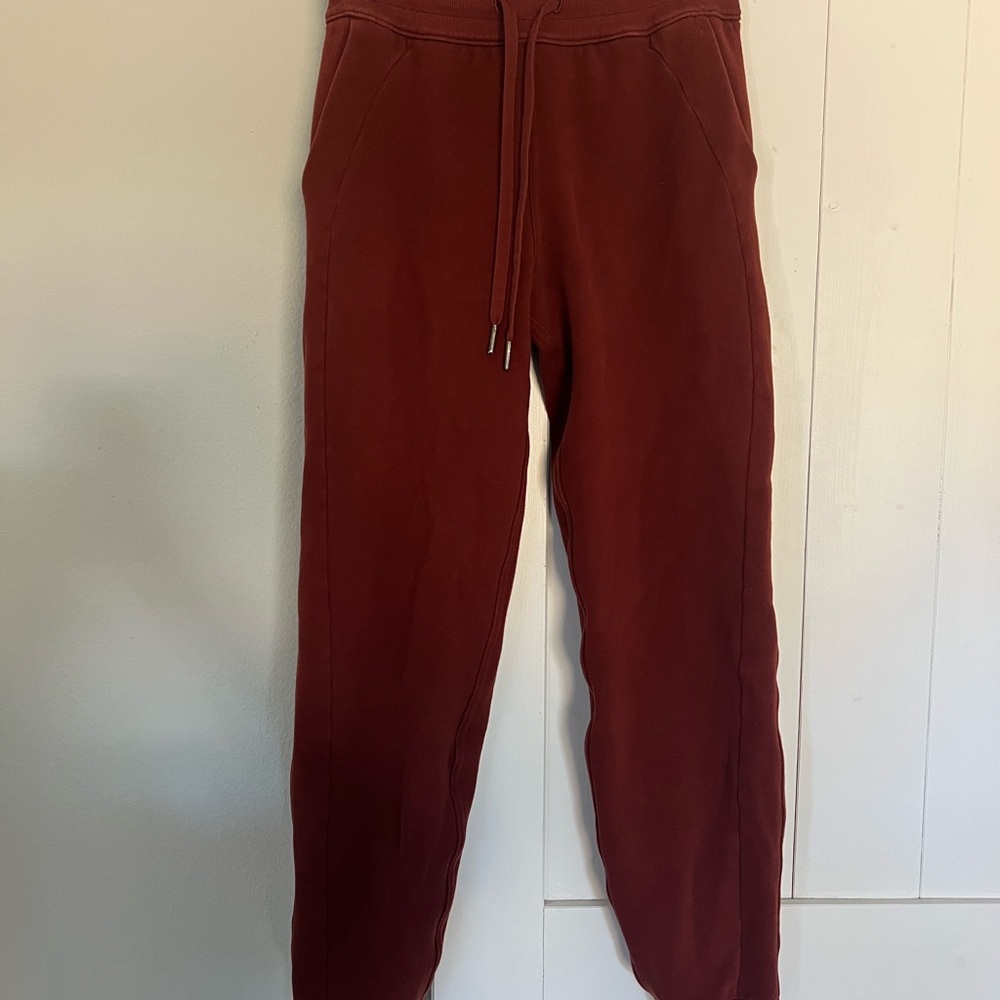 Lululemon Rust Jogger Pants